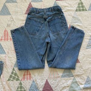 Vintage 90s denim maternity jeans